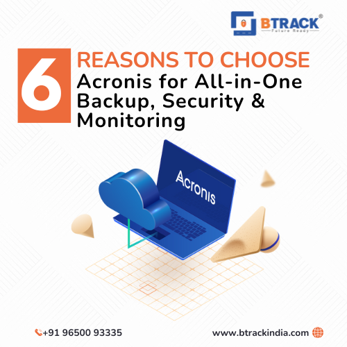 6 Reasons to Choose Acronis for All-in-One Backup, Security & Monitoring