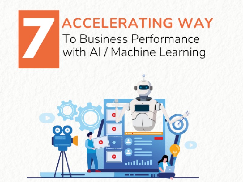A complex network/cloud and AI working together.