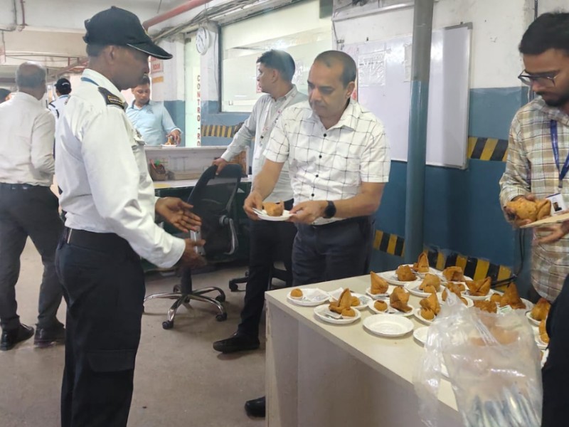 Snacks Distribution Drive for JMD Megapolis Staff