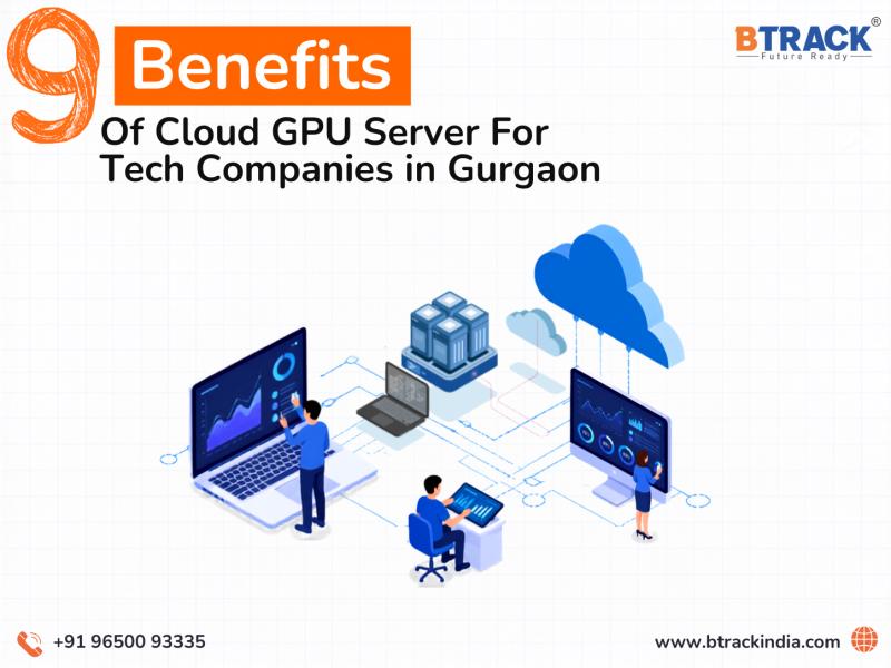 Cloud GPU Server providing high-performance cloud computing for AI, machine learning, and technology companies in Gurgaon