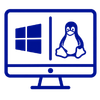 Options available with Linux and Windows